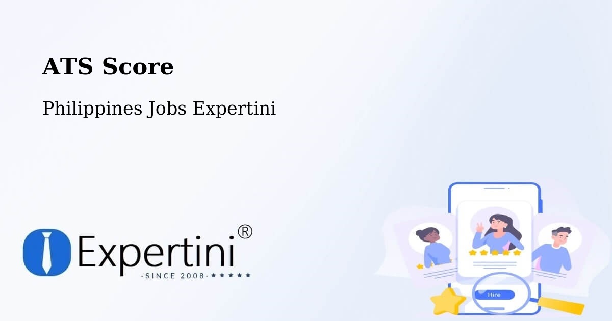 Resume ATS Score & Job Description Match Tool – Bone South - Philippines Jobs Expertini