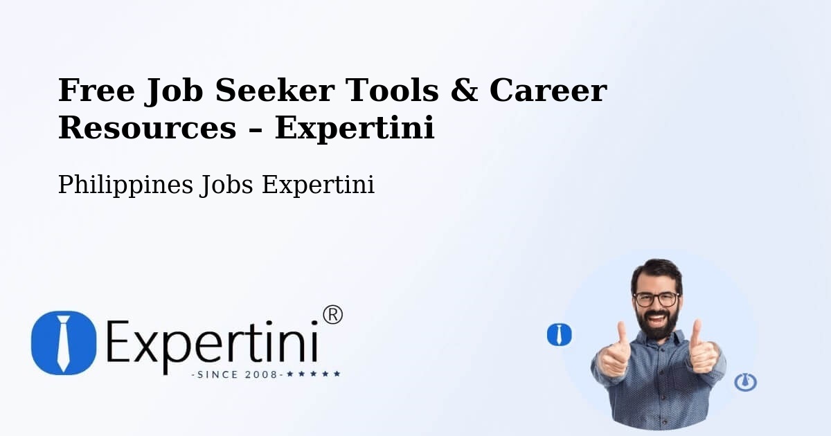 Free Job Seeker Tools & Career Resources – Bone South - Bone South, Philippines Jobs Expertini