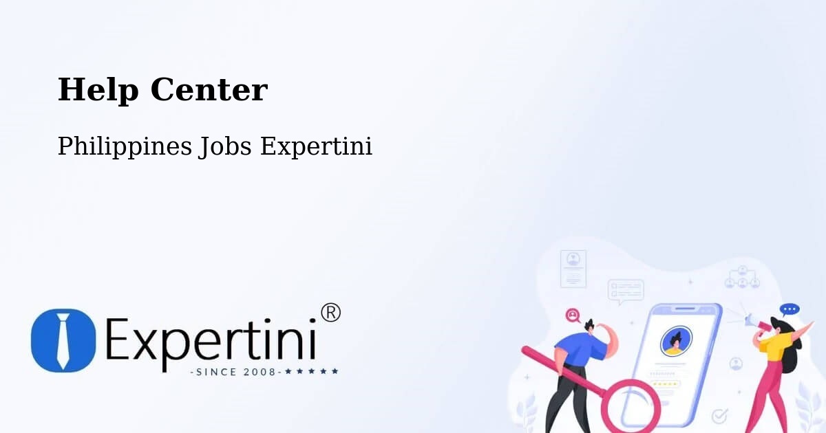 Help Center – Bone South - Philippines Jobs Expertini