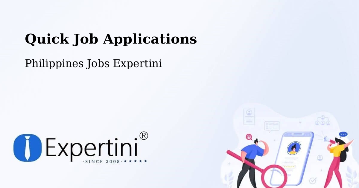 Quick Apply Feature – Bone South - Philippines Jobs Expertini
