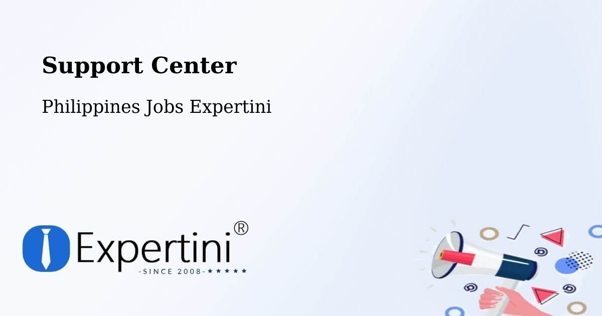 Support Services – Bone South - Philippines Jobs Expertini